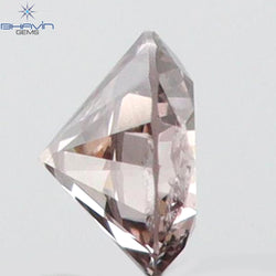 0.06 CT Round Shape Natural Diamond Pink Color SI1 Clarity (2.57 MM)