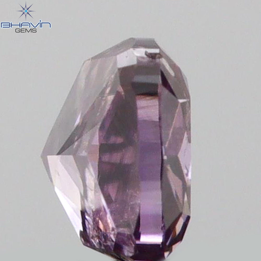 0.13 CT Cushion Shape Natural Diamond Pink Color SI2 Clarity (2.88 MM)