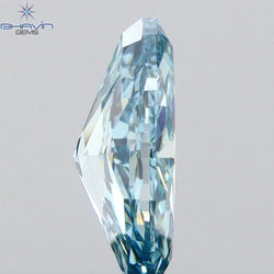 0.21 CT Marquise Shape Natural Diamond Blue Color VS2 Clarity (5.40 MM)