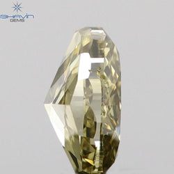 0.11 CT Oval Shape Natural Diamond Green Color VS2 Clarity (3.37 MM)