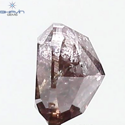 0.53 CT Cushion Shape Natural Diamond Pink Color I3 Clarity (4.58 MM)