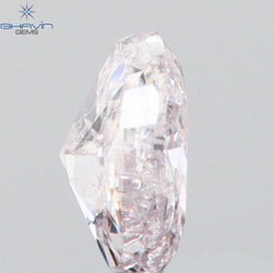0.10 CT Oval Shape Natural Diamond Pink Color SI1 Clarity (3.26 MM)