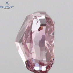 0.17 CT Cushion Shape Natural Diamond Pink Color I2 Clarity (3.12 MM)