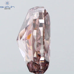 0.29 CT Oval Shape Natural Diamond Pink Color SI2 Clarity (4.52 MM)