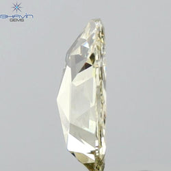 0.55 CT Oval Shape Natural Diamond Yellow Color SI1 Clarity (6.50 MM)