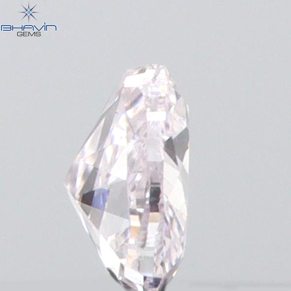 0.08 CT Heart Shape Natural Diamond Pink Color SI1 Clarity (2.67 MM)