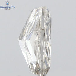 0.16 CT Radiant Shape Natural Diamond Pink Color SI1 Clarity (3.58 MM)