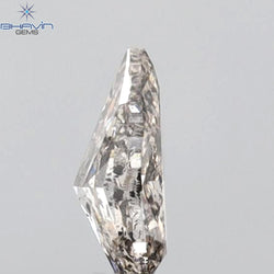 0.23 CT Pear Shape Natural Diamond Pink Color I2 Clarity (5.10 MM)