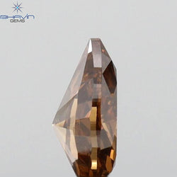 0.27 CT Pear Shape Natural Diamond Red Color VS2 Clarity (5.15 MM)