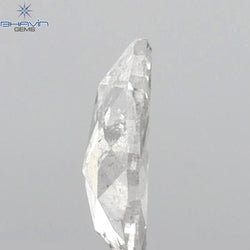 0.23 CT Pear Shape Natural Diamond White Color I1 Clarity (5.21 MM)