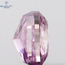 0.08 CT Cushion Shape Natural Diamond Pink Color I2 Clarity (2.60 MM)