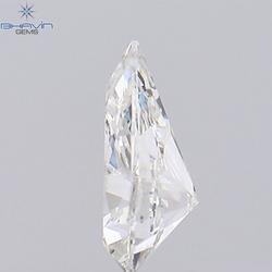 0.27 CT Pear Shape Natural Loose Diamond White Color I1 Clarity (5.50 MM)