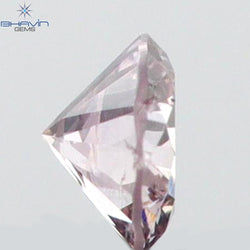 0.03 CT Round Shape Natural Diamond Pink Color VS2 Clarity (2.15 MM)