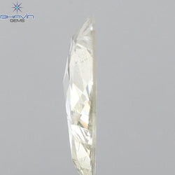 0.12 CT トライアングル シェイプ ナチュラル ダイヤモンド グリーン カラー SI2 クラリティ (3.44 MM)