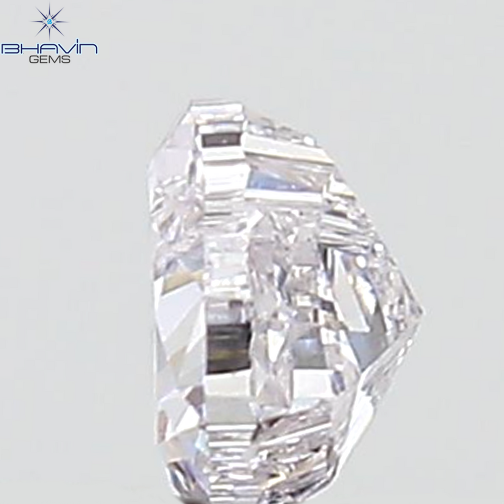 GIA Certified 0.25 CT Heart Diamond Pink Color Natural Loose Diamond (3.97 MM)
