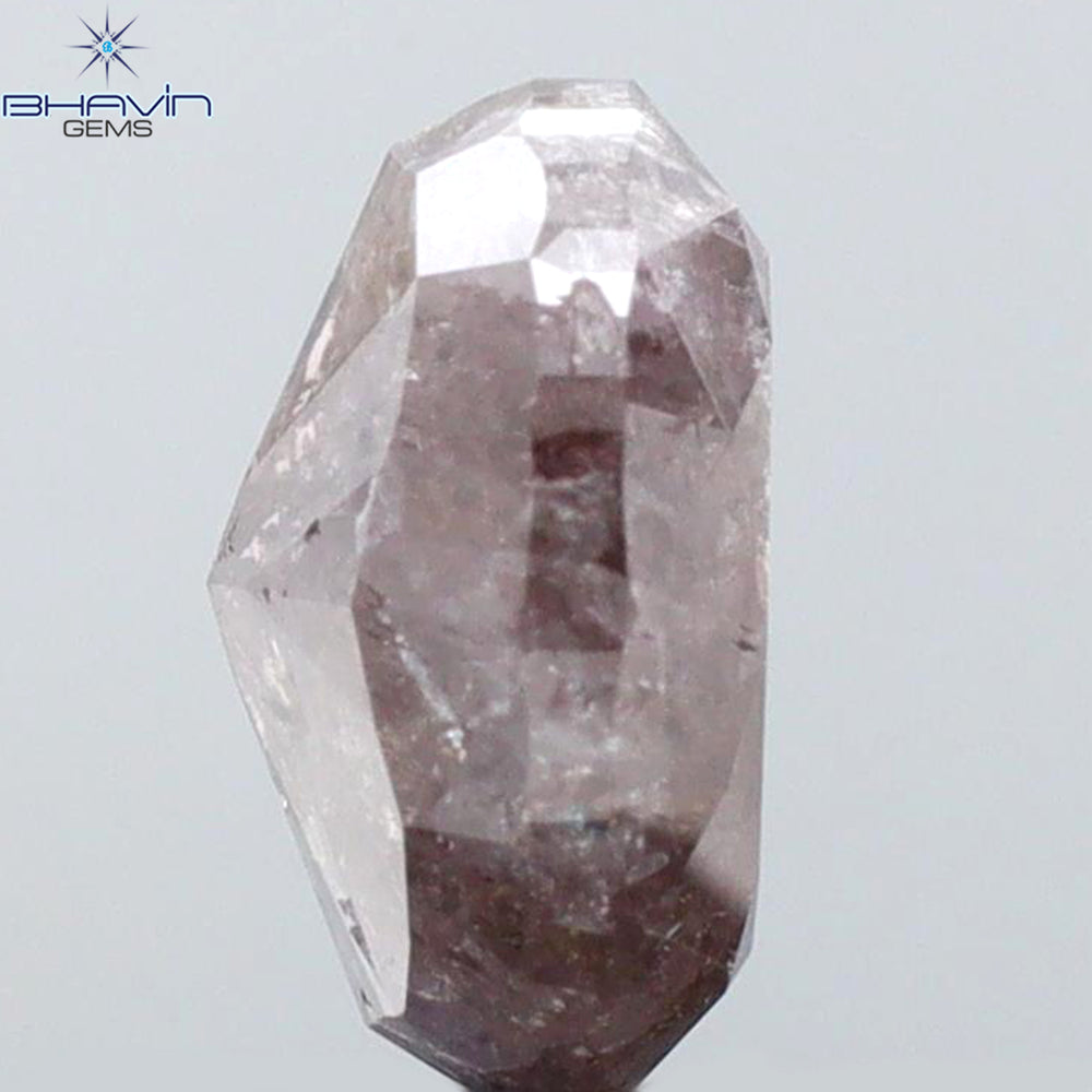 0.18 CT オーバル シェイプ ナチュラル ダイヤモンド ピンク カラー VS2 クラリティ (3.95 MM)