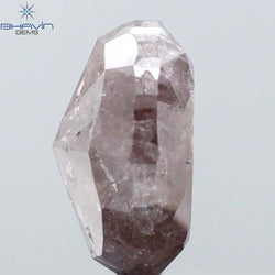 0.18 CT オーバル シェイプ ナチュラル ダイヤモンド ピンク カラー VS2 クラリティ (3.95 MM)