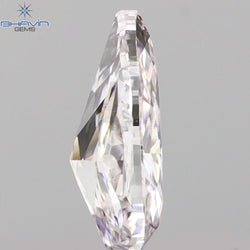 0.17 CT Pear Shape Natural Diamond Pink Color VS2 Clarity (4.46 MM)
