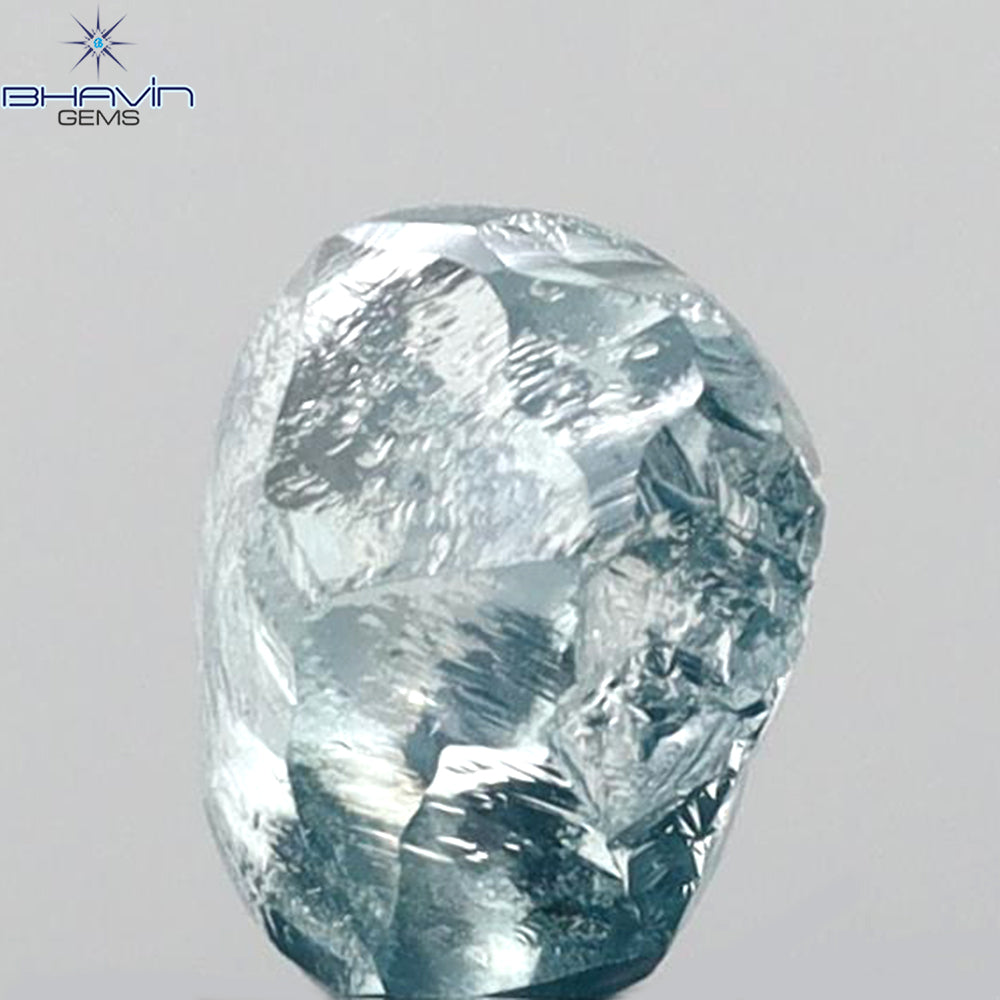 0.49 CT ラフシェイプ ナチュラル ダイヤモンド ピンク色 I3 クラリティ (4.90 MM)