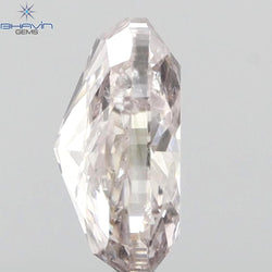 0.55 CT Oval Shape Natural Diamond Pink Color I2 Clarity (5.69 MM)