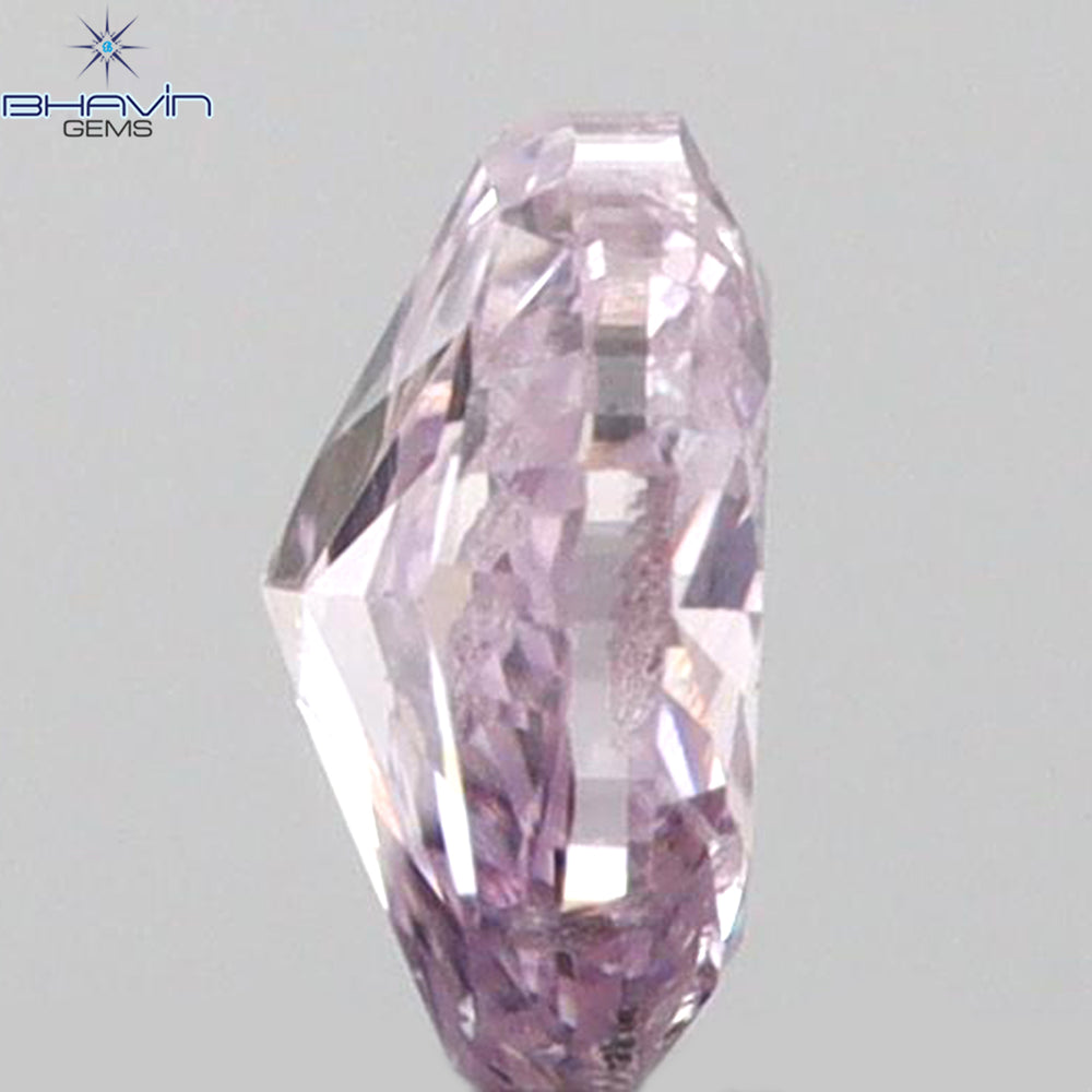 0.06 CT Oval Shape Natural Diamond Pink Color SI1 Clarity (2.73 MM)