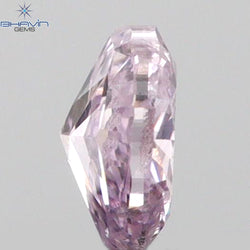 0.06 CT Oval Shape Natural Diamond Pink Color SI1 Clarity (2.73 MM)
