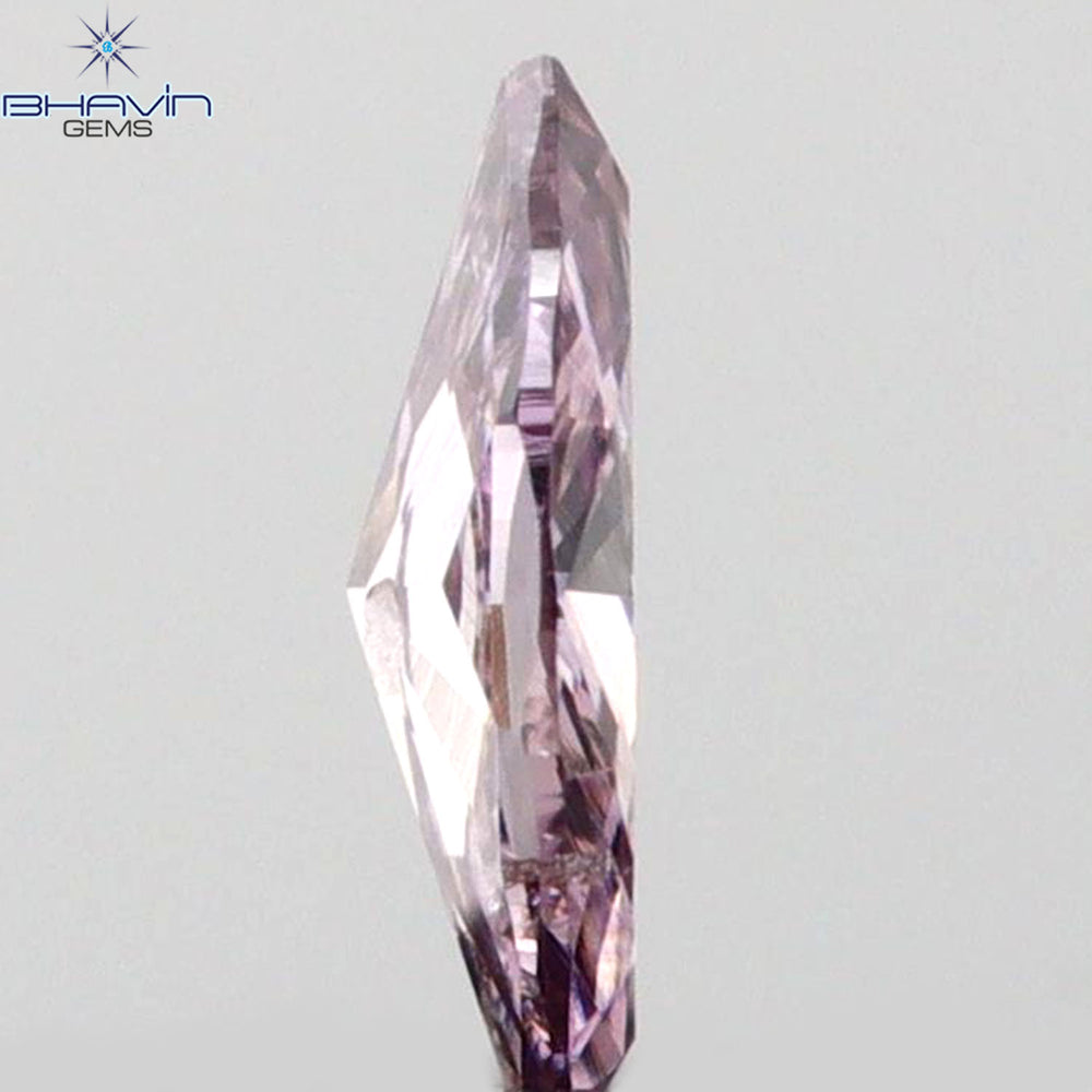 0.05 CT Marquise Shape Natural Loose Diamond Pink Color SI2 Clarity (3.90 MM)