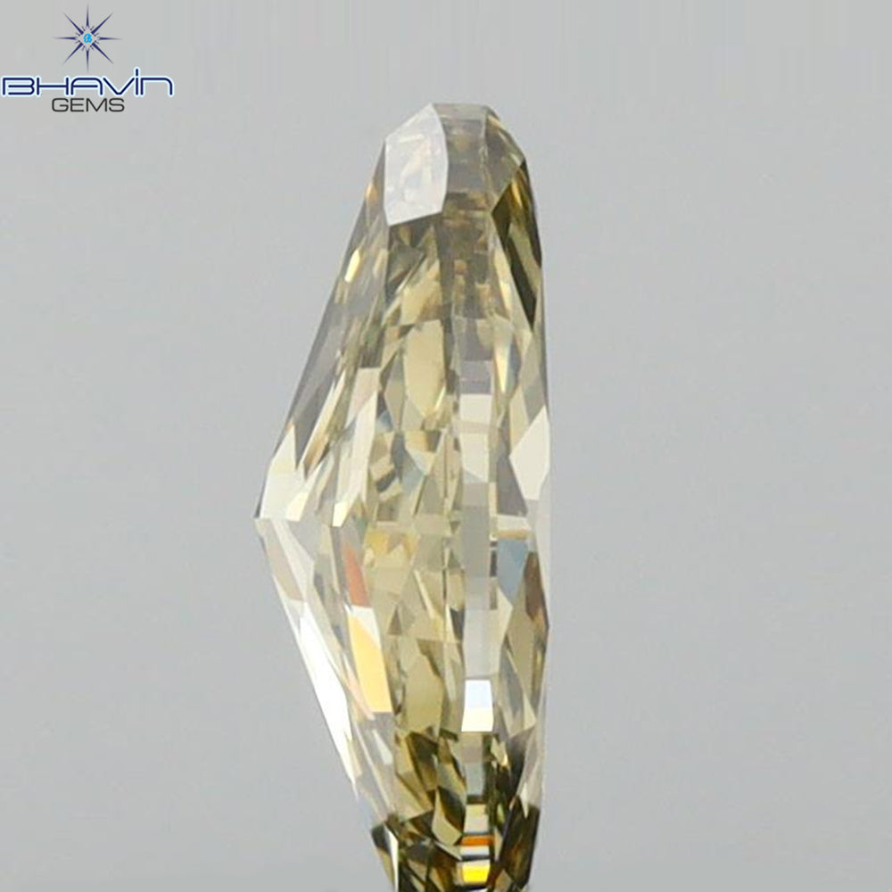 0.58 CT Marquise Shape Natural Loose Diamond Grey Color VS2 Clarity (7.78 MM)