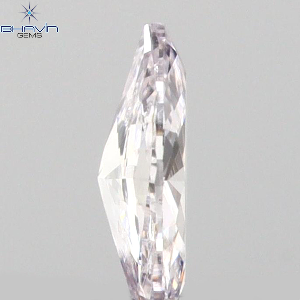 0.06 CT Marquise Shape Natural Loose Diamond Pink Color SI1 Clarity (3.98 MM)