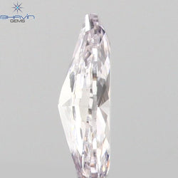 0.06 CT Marquise Shape Natural Loose Diamond Pink Color SI1 Clarity (3.98 MM)