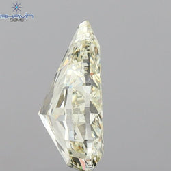 GIA Certified 1.61 CT Pear Diamond U to V Range Color Natural  Diamond (9.43 MM)