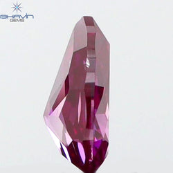0.09 CT Pear Shape Natural Diamond Pink Color VS2 Clarity (3.29 MM)