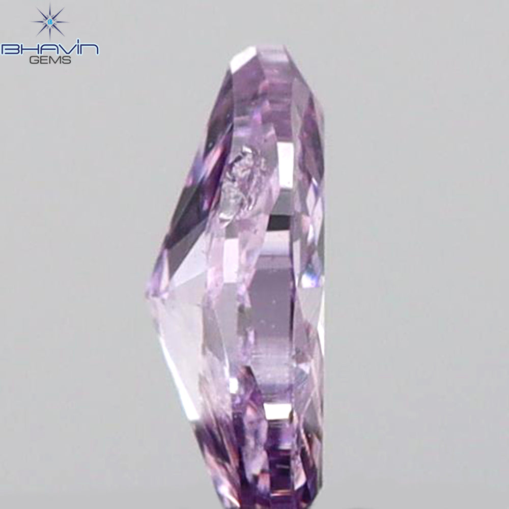 0.06 CT Marquise Shape Natural Loose Diamond Pink Color SI1 Clarity (3.76 MM)
