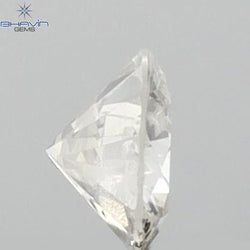 0.21 CT Round Shape Natural Loose Diamond White Color I3 Clarity (3.92 MM)