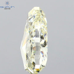 0.83 CT Pear Shape Natural Diamond Yellow Color VS2 Clarity (6.93 MM)