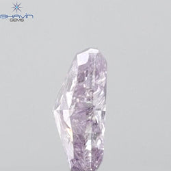 GIA Certified 0.29 CT Oval Shape Natural Diamond Pinkish Purple Color I2 Clarity (4.96 MM)