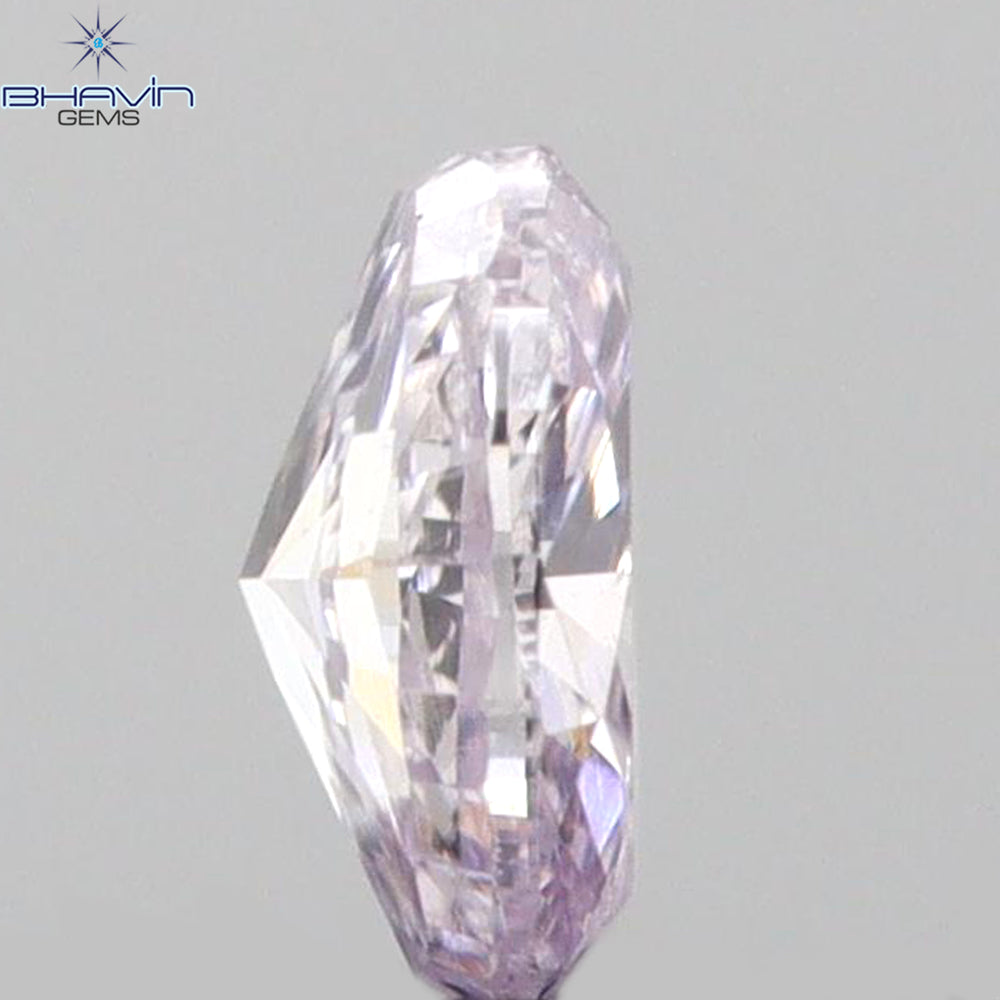 0.08 CT Oval Shape Natural Diamond Pink Color SI1 Clarity (3.06 MM)
