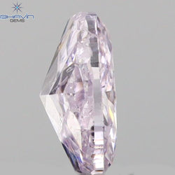 0.15 CT Oval Shape Natural Diamond Pink Color I2 Clarity (3.97 MM)