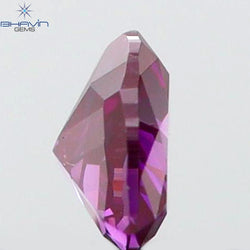 0.09 CT Heart Shape Enhanced Pink Color Natural Loose Diamond VS1 Clarity (2.60 MM)