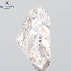 0.23 CT Heart Shape Natural Diamond Pink Color SI1 Clarity (3.98 MM)