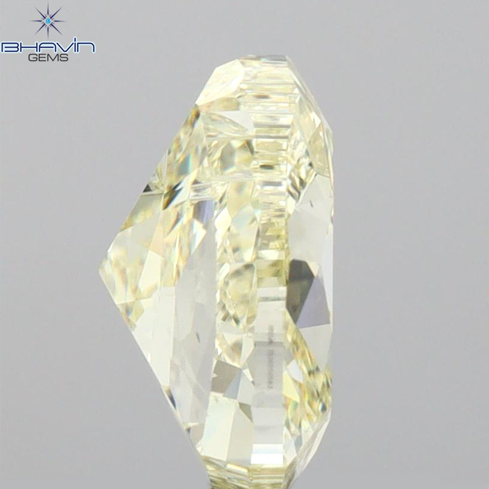 GIA Certified 2.01 CT Heart Diamond Y to Z Range Color Natural Loose Diamond (4.14  MM)