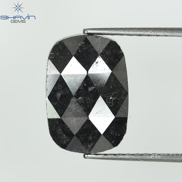 3.20 CT Oval Dimond Black Diamond Natural Diamond I3 Clarity (12.12 MM)