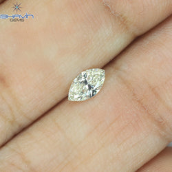 0.25 CT Marquise Shape Natural Loose Diamond White Color VS1 Clarity (6.01 MM)