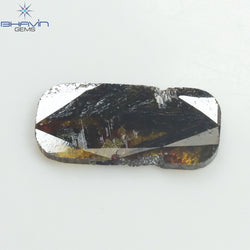 1.81 CT Slice Shape Natural Diamond Brown Color I3 Clarity (13.00 MM)