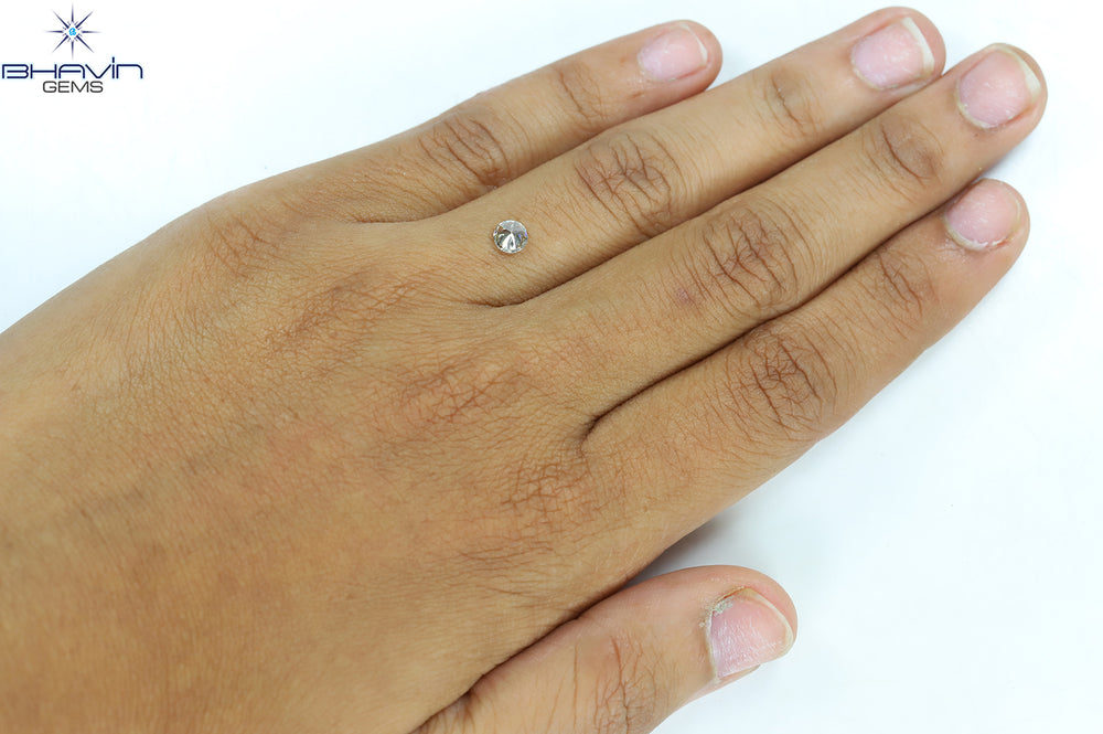 0.29 CT Round Shape Natural Loose Diamond White (M) Color VS1 Clarity (4.32 MM)