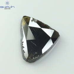 2.66 CT Triangle Slice Shape Natural Diamond Brown Color I3 Clarity (14.00 MM)
