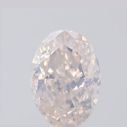 0.69 CT Oval Shape Natural Diamond White Color SI1 Clarity (6.04 MM)