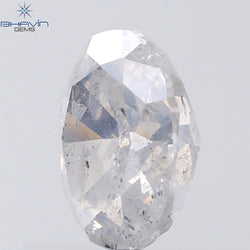 1.01 CT Pear Shape Natural Diamond Green (Chameleon) Color I2 Clarity (8.00 MM)
