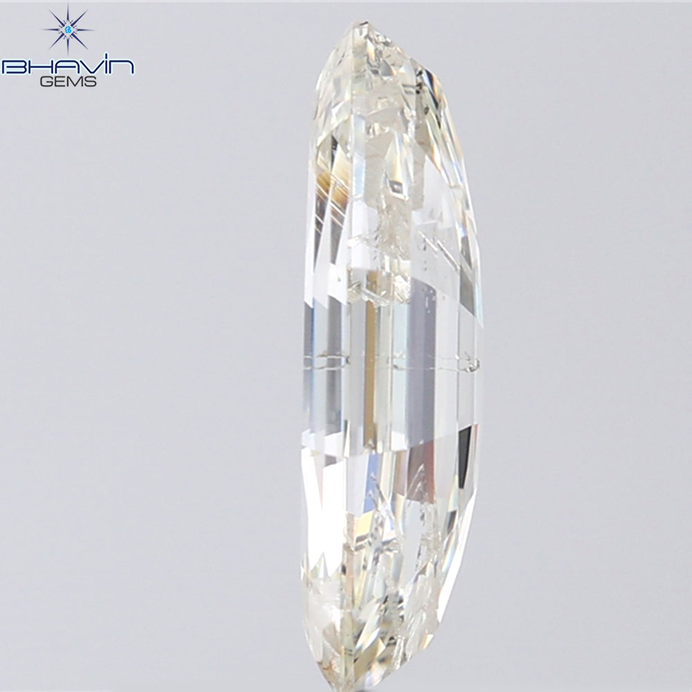 2.20 CT Oval Shape Natural Diamond White Color I2 Clarity (12.30 MM)