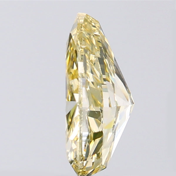 1.05 CT Pear Shape Natural Diamond Orange Yellow Color VS1 Clarity (8.17 MM)